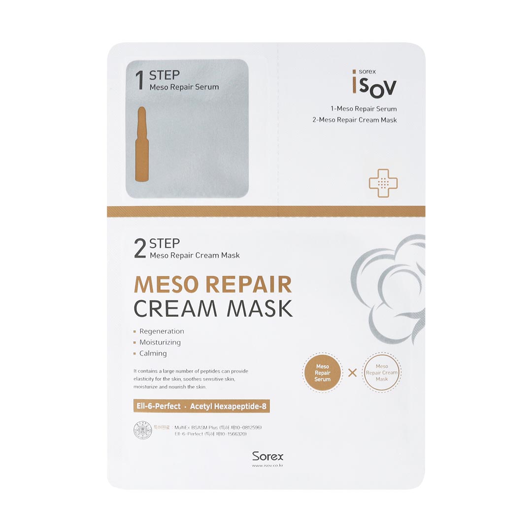 MESO REPAIR CREAM MASK-2STEP 2ml×10ea, 30g×10ea